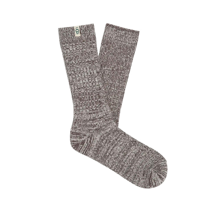 ugg rib knit slouchy crew sock women's | nightfall