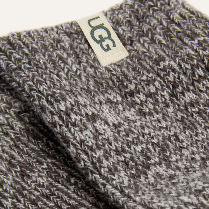 ugg rib knit slouchy crew sock women's | nightfall