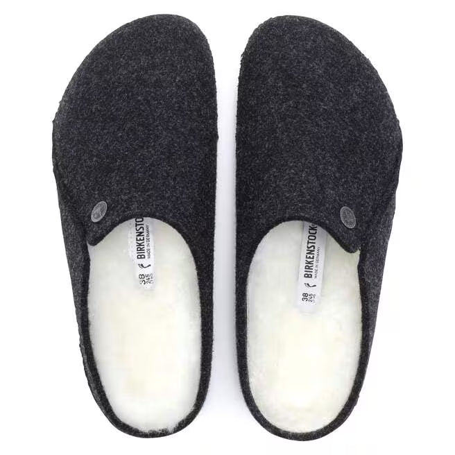 birkenstock zermatt shearling | anthracite