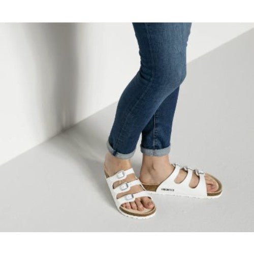 birkenstock florida women's | white