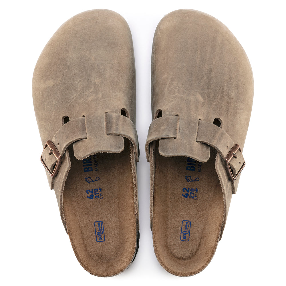 birkenstock boston soft footbed oiled leather | 