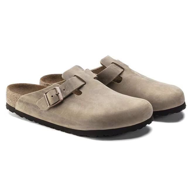 birkenstock boston soft footbed narrow | tobacco