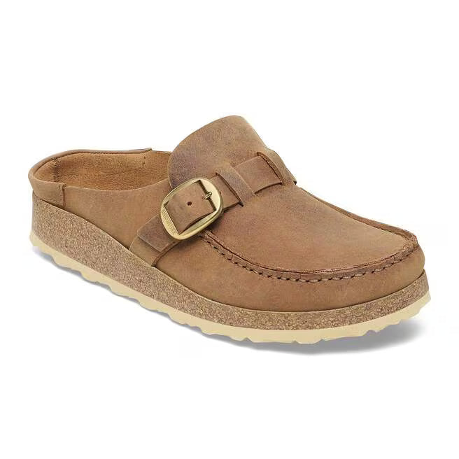 birkenstock buckley narrow women's | cognac