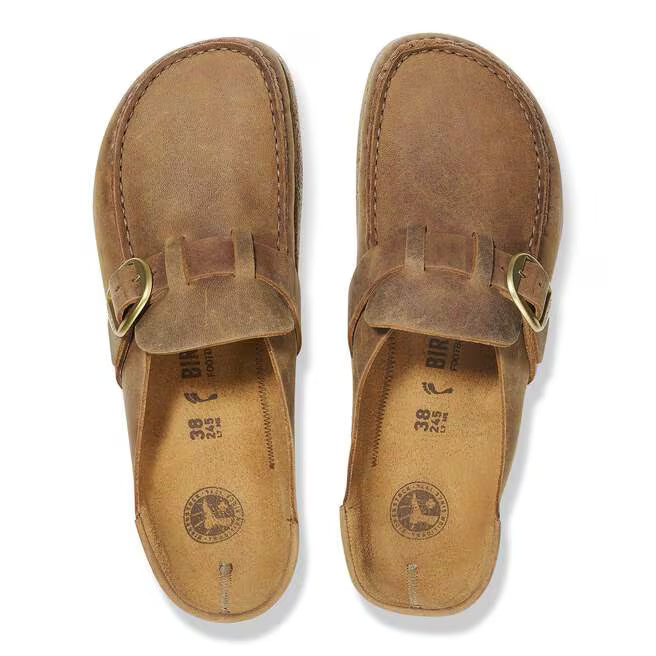 birkenstock buckley narrow women's | cognac