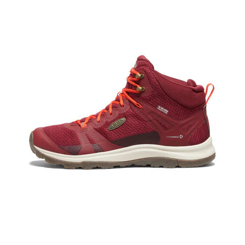 keen terradora ii mid waterproof women's | rhubarb/jam