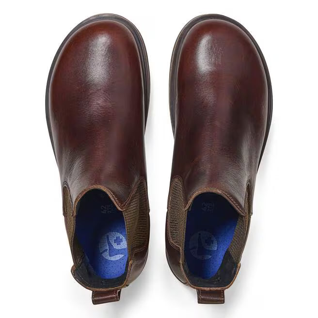 birkenstock highwood slip on men's | chocolate