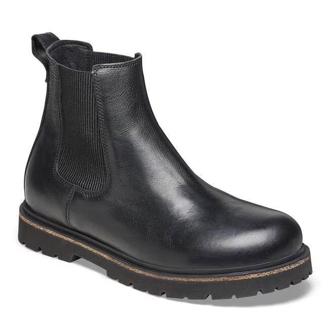 birkenstock highwood slip on men's | black