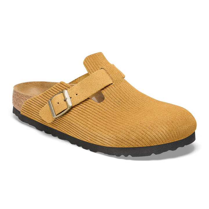 Birkenstock Boston Corduroy Cork Brown Women's