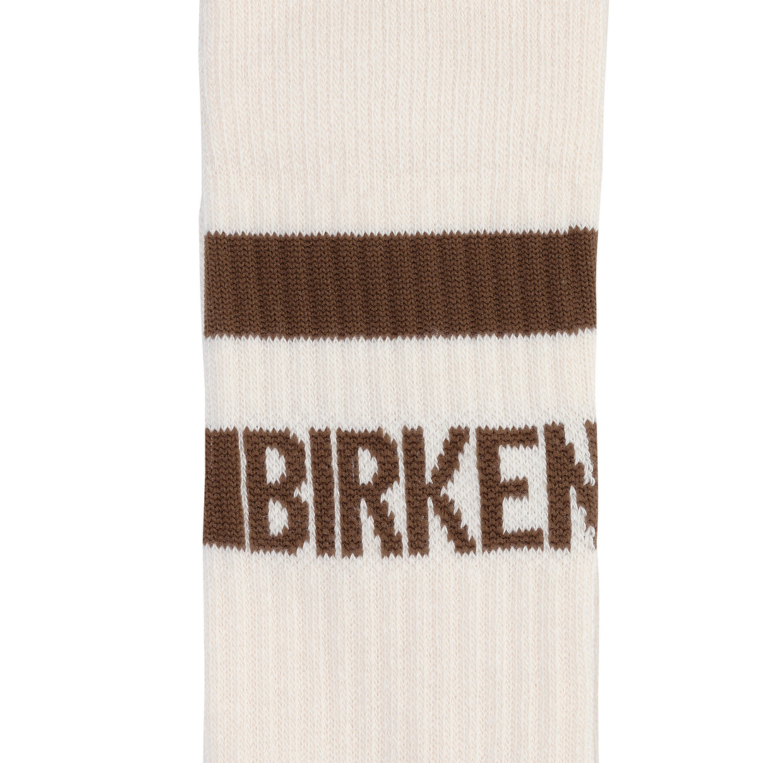 birkenstock cotton tennis socks | eggshell