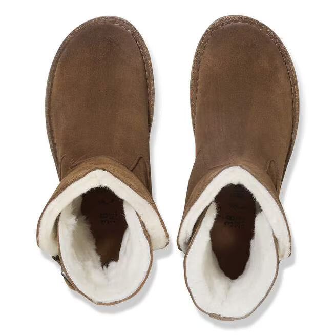 birkenstock uppsala shearling women's | dark tea