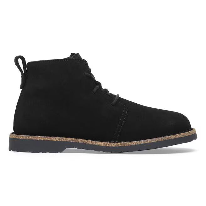birkenstock uppsala mid shearling women's | black