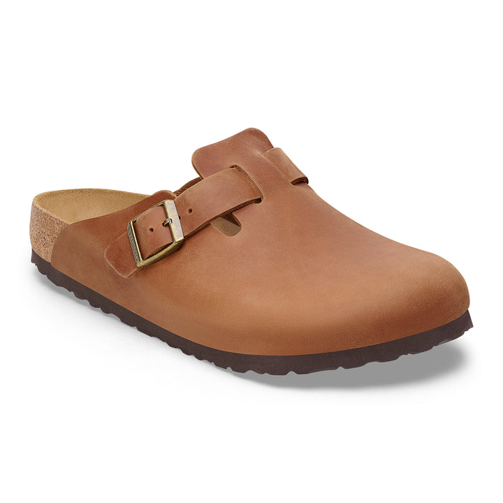 birkenstock boston narrow | cognac