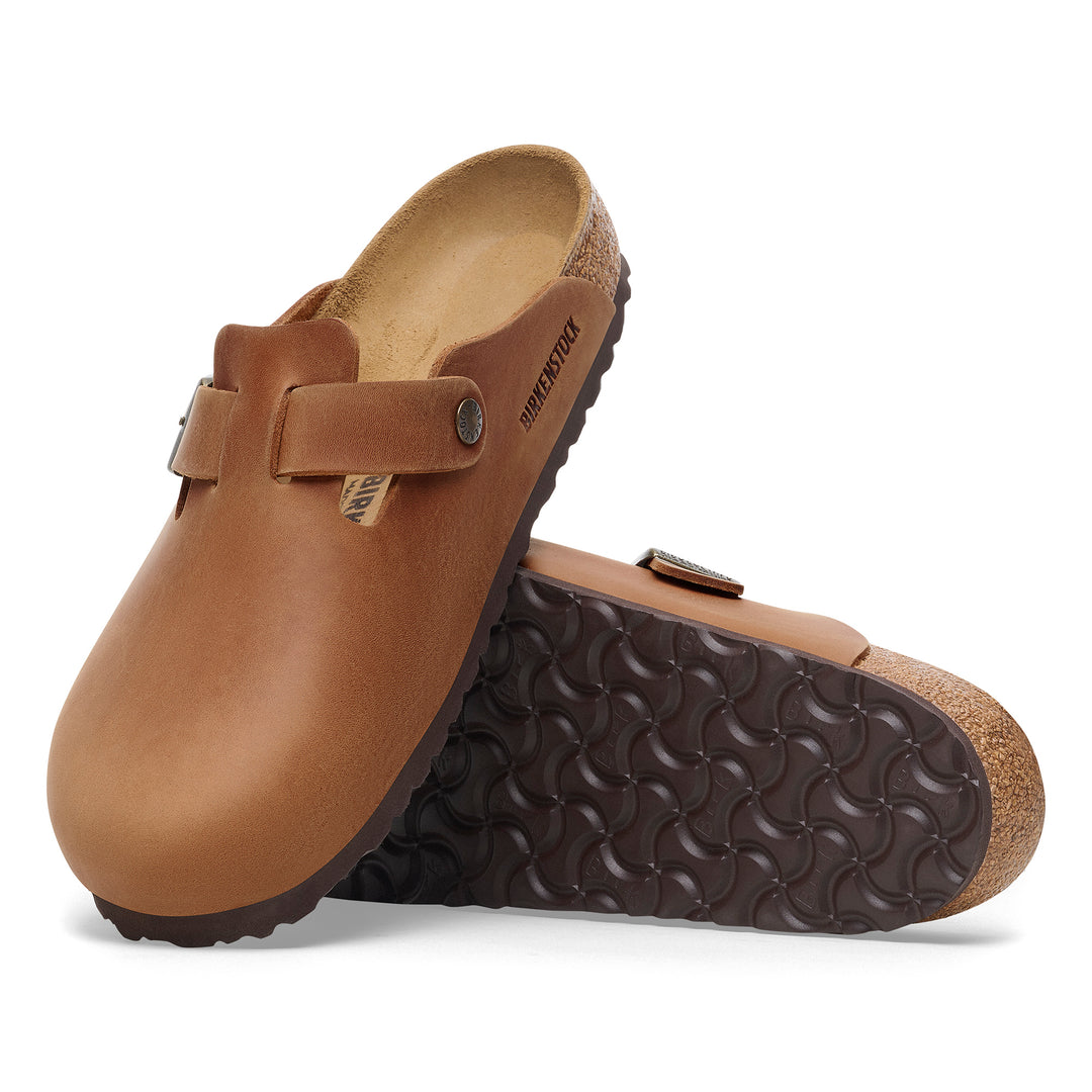 birkenstock boston narrow | cognac