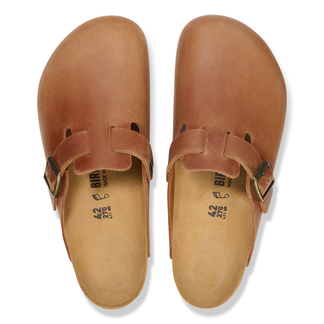 birkenstock boston narrow | cognac