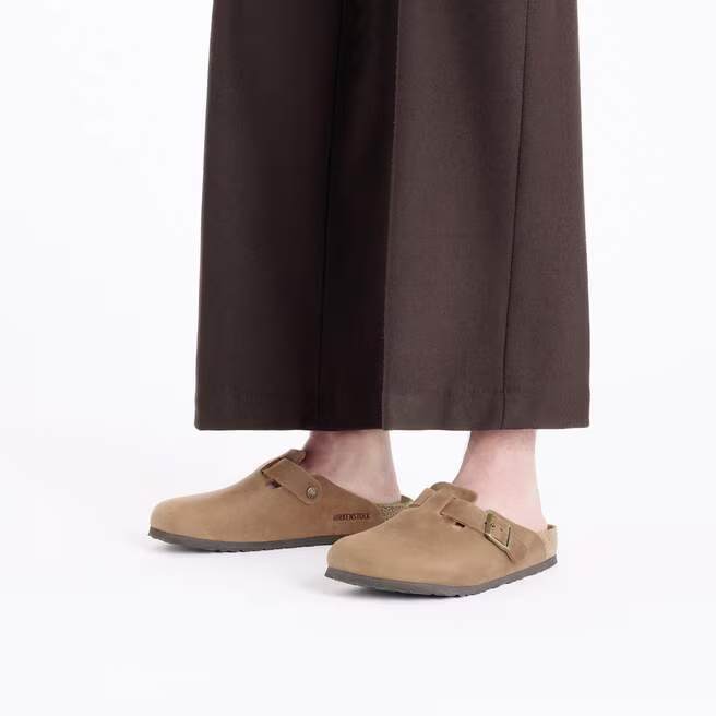 birkenstock boston narrow | cognac