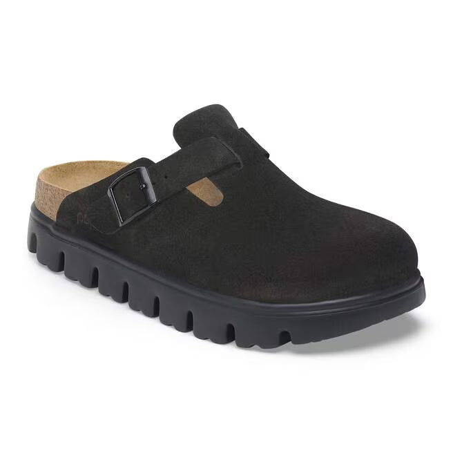birkenstock boston chunky narrow women's | black