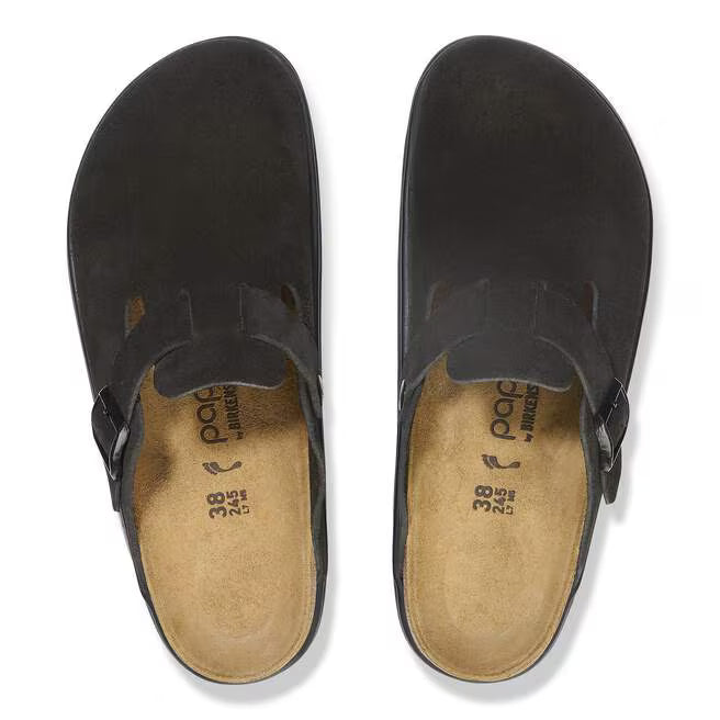birkenstock boston chunky narrow women's | black