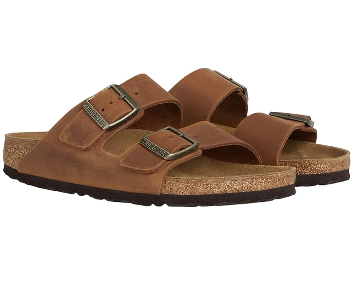 birkenstock arizona | cognac