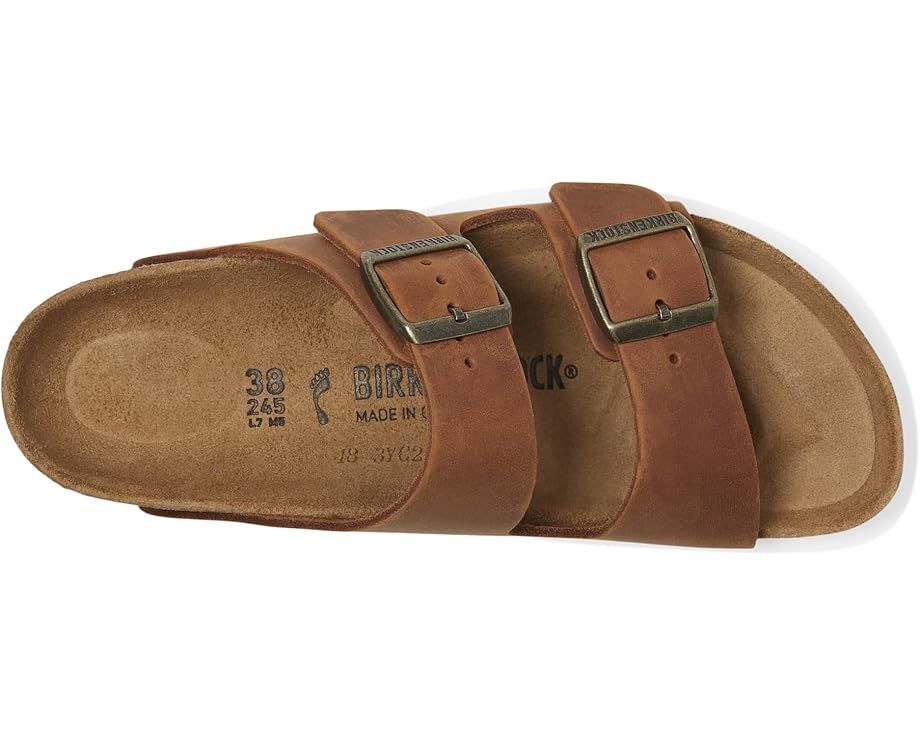birkenstock arizona | cognac