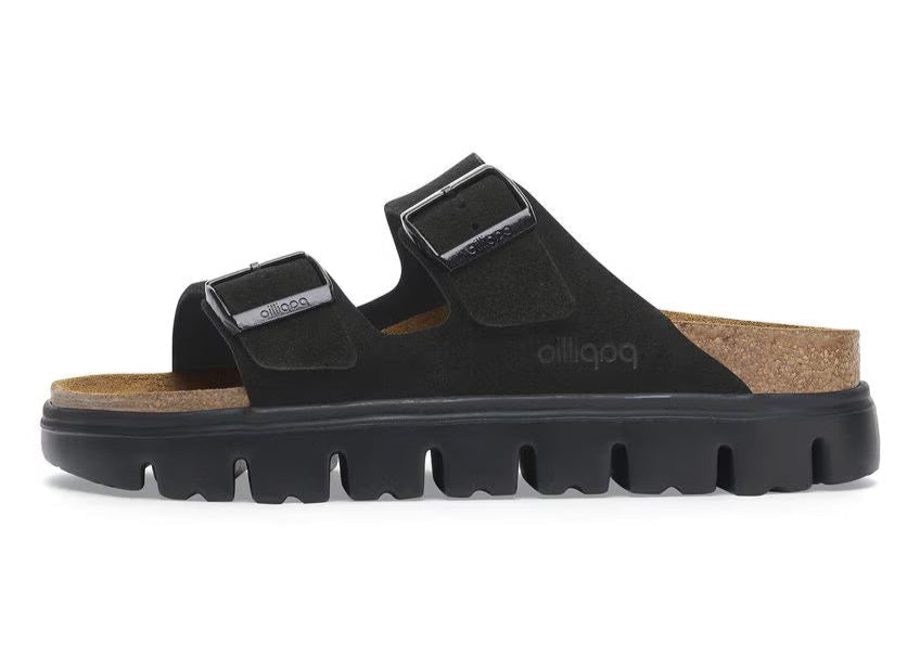 birkenstock arizona chunky women's | black/black