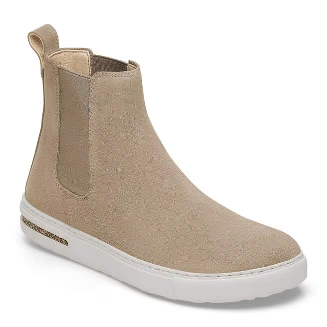 birkenstock bend chelsea | taupe suede