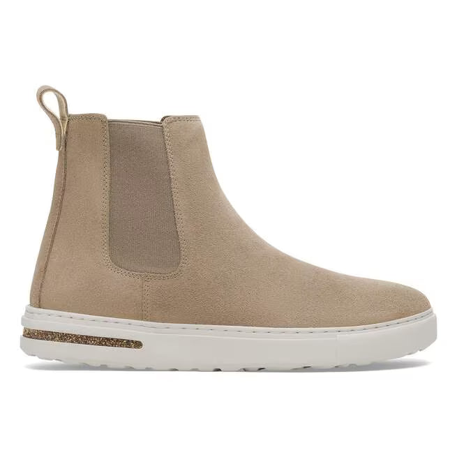 birkenstock bend chelsea | taupe suede