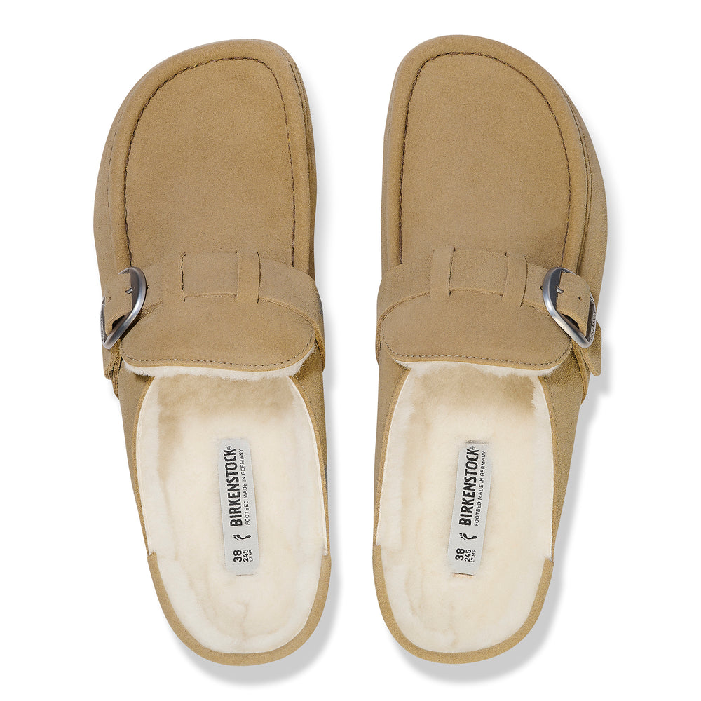 birkenstock buckley shearling narrow women's | 