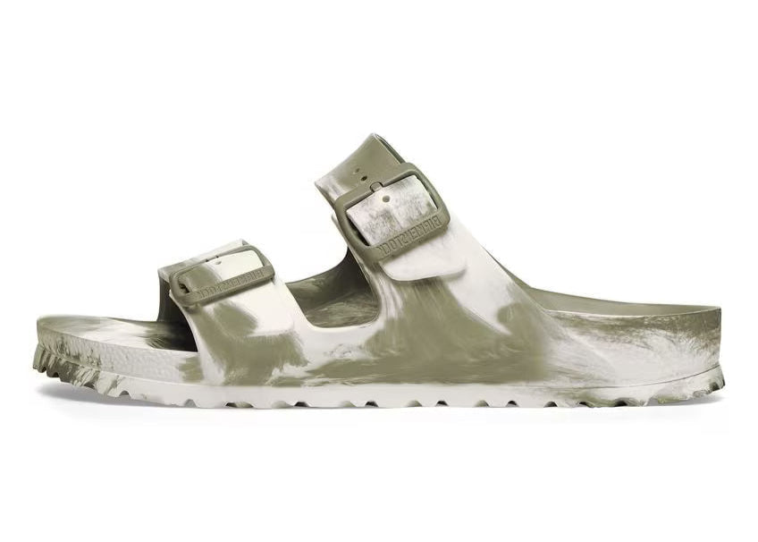 birkenstock arizona eva women's | multi khaki/eggshell