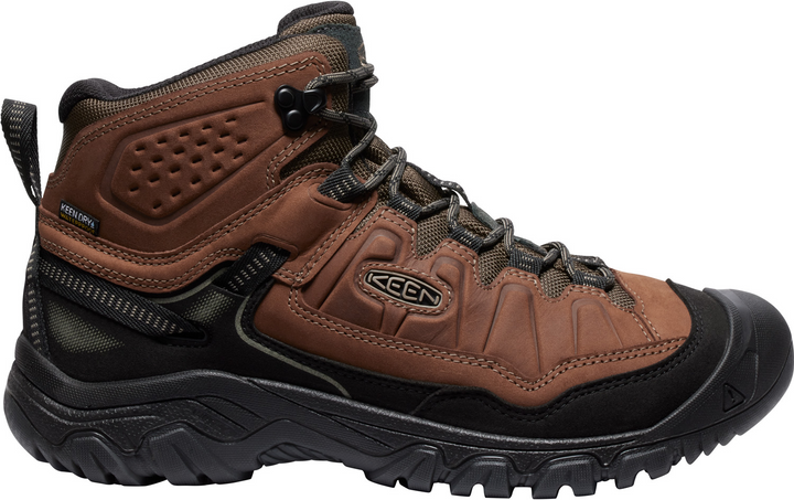 keen targhee iv waterproof men's | bison black