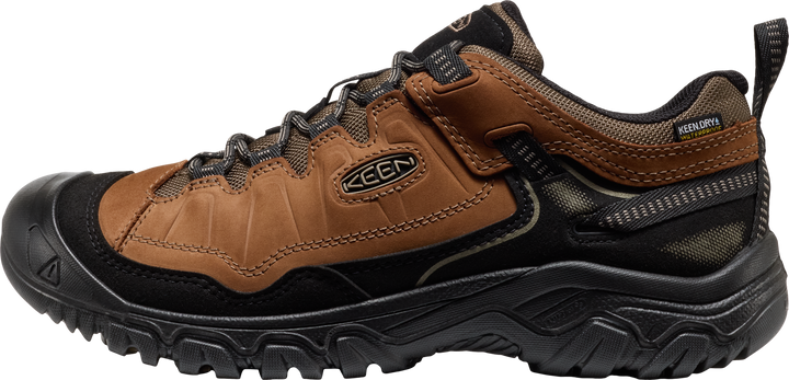 keen targhee iv waterproof men's | bison black