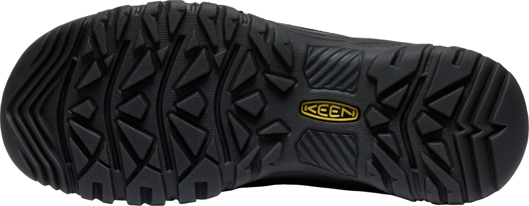 keen targhee iv waterproof wide men's | bison black