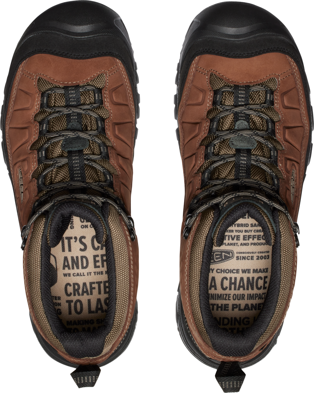 keen targhee iv waterproof wide men's | bison black