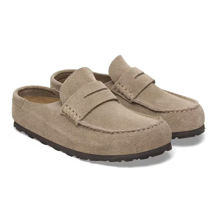 birkenstock naples wrapped | taupe