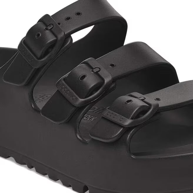 birkenstock florida flex platform women's | black