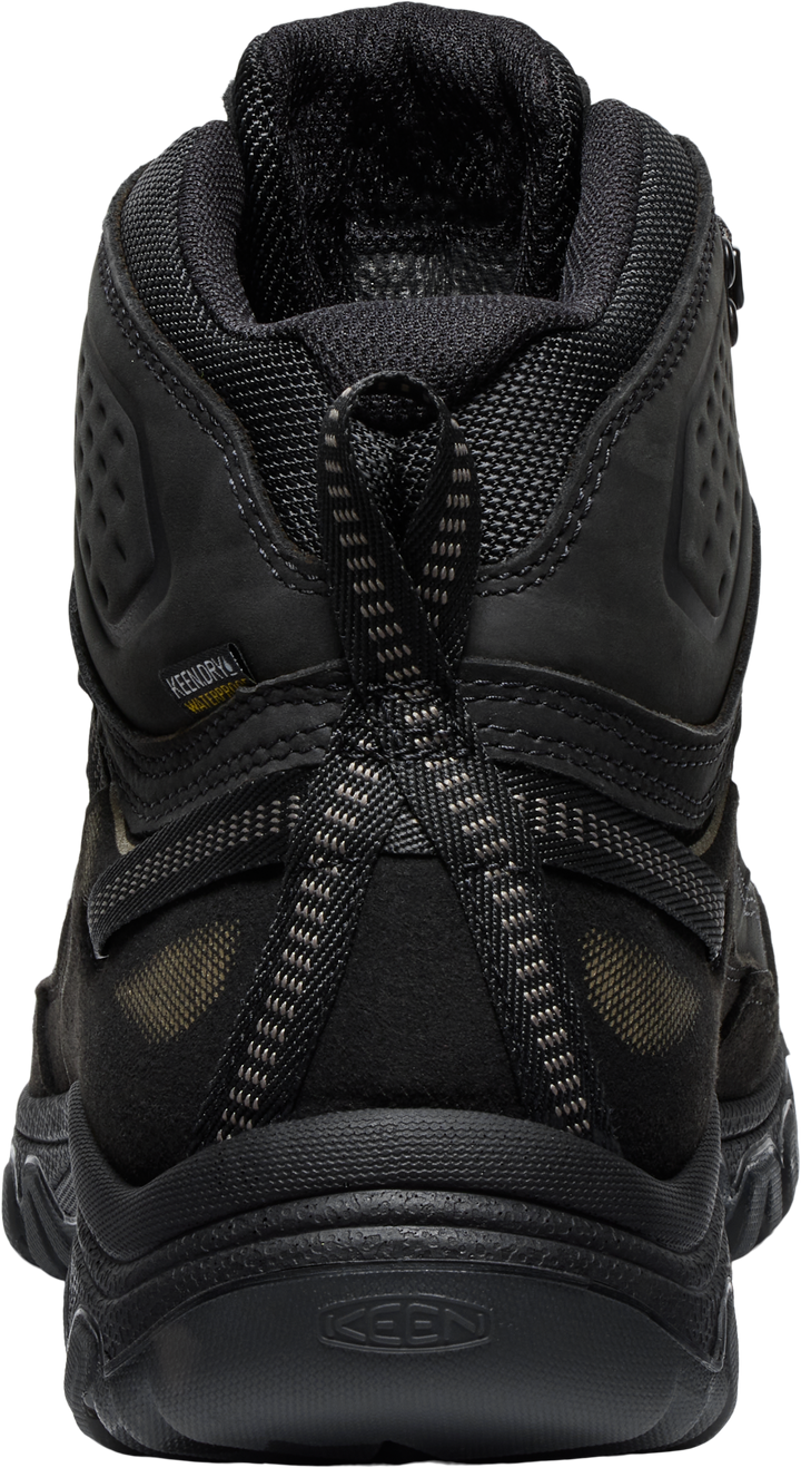 keen targhee iv waterproof men's | triple black