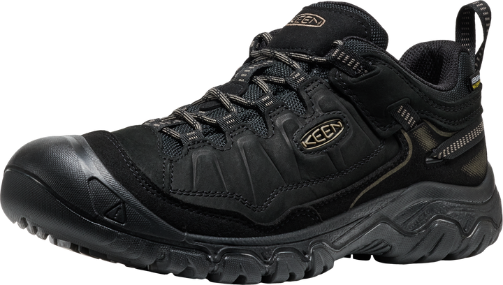 keen targhee iv waterproof men's | triple black