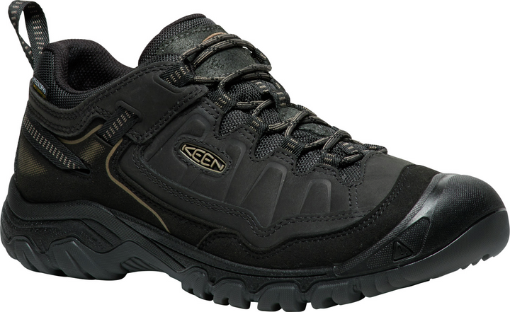 keen targhee iv waterproof men's | triple black