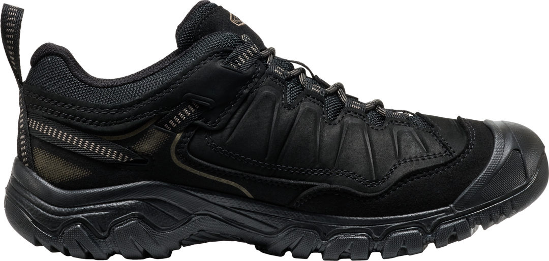 keen targhee iv waterproof men's | triple black