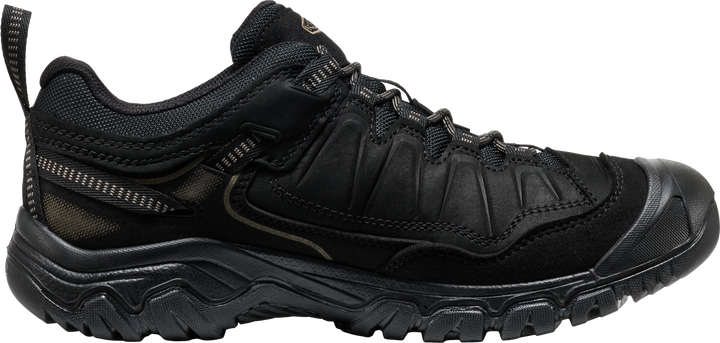 keen targhee iv waterproof men's | triple black