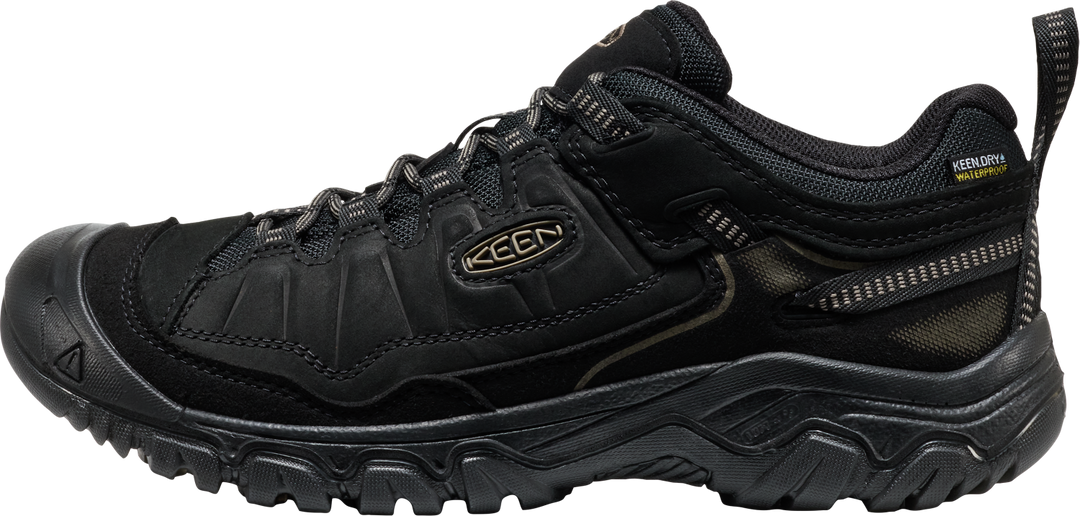 keen targhee iv waterproof men's | triple black