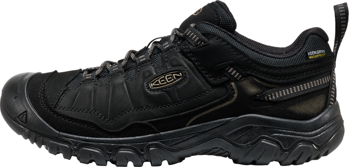 keen targhee iv waterproof men's | triple black