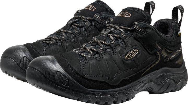 keen targhee iv waterproof men's | triple black
