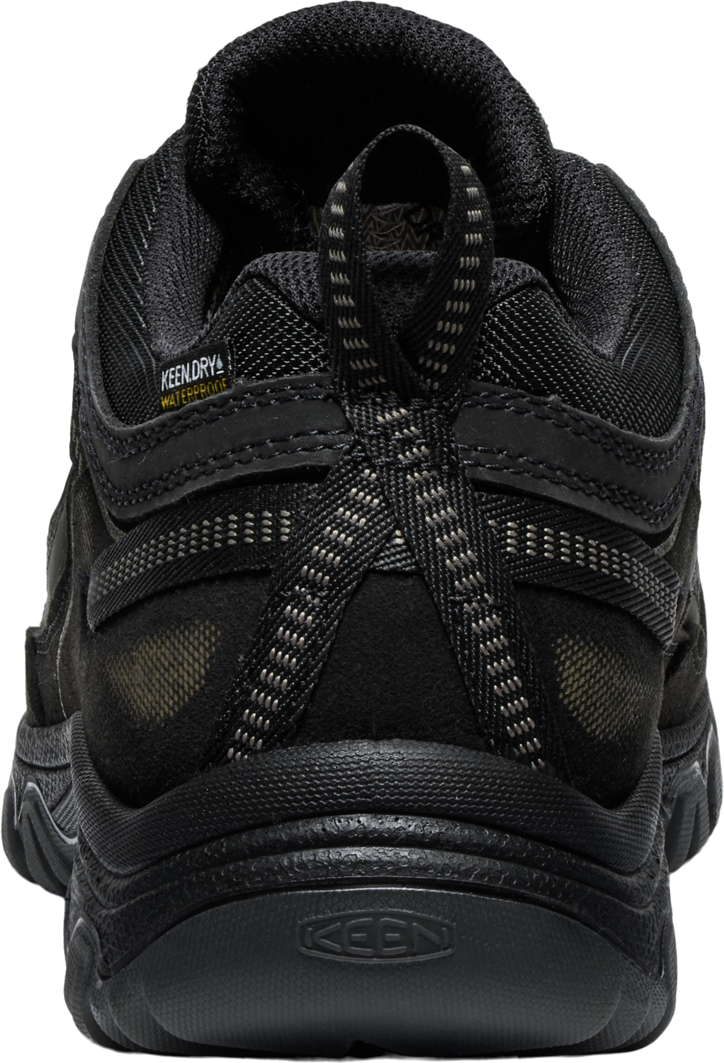 keen targhee iv waterproof men's | triple black