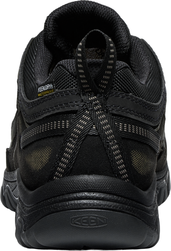 keen targhee iv waterproof men's | triple black