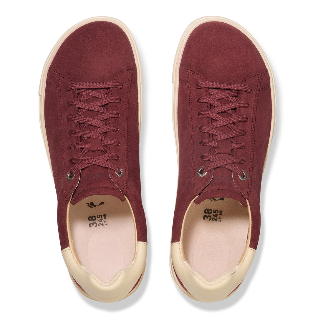 birkenstock bend low | zinfandel/eggshell
