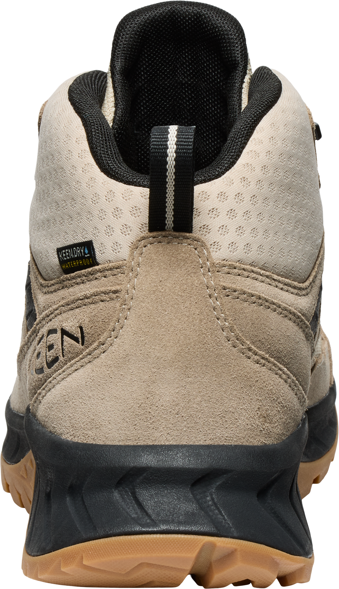 keen hightrail waterproof hiking  men's | brindle/oak buff