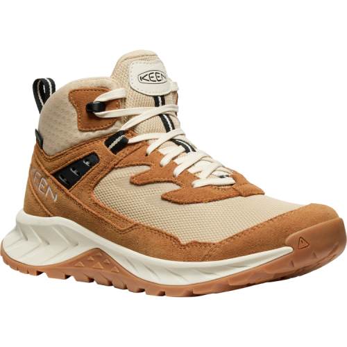 keen hightrail waterproof hiking women's | safari/chipmunk