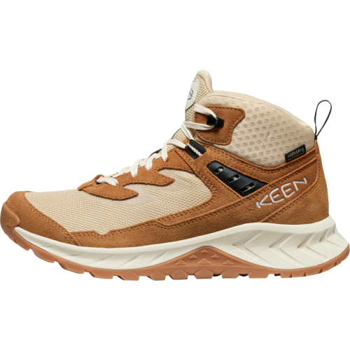 keen hightrail waterproof hiking women's | safari/chipmunk