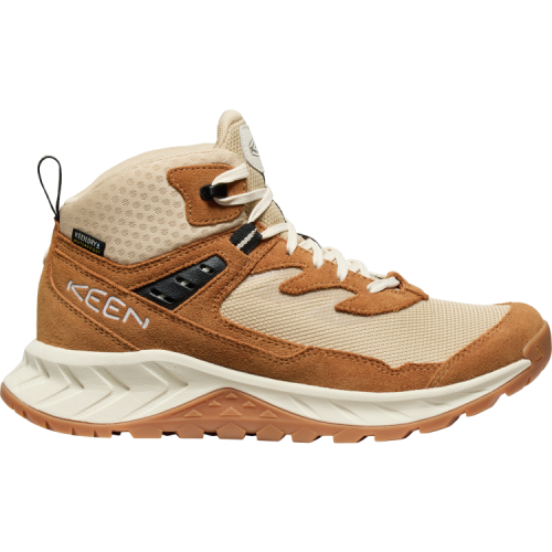 keen hightrail waterproof hiking women's | safari/chipmunk