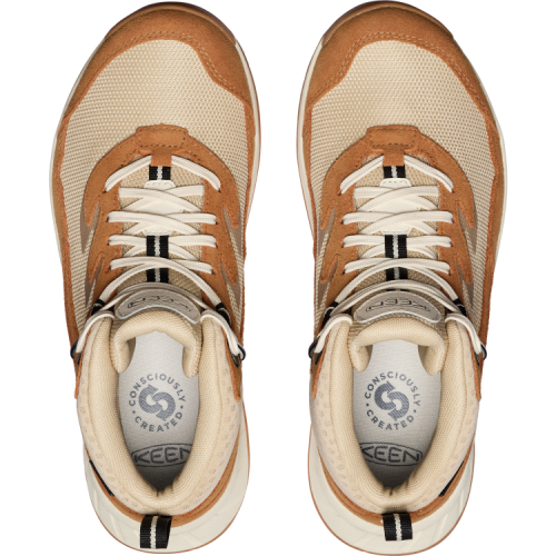 keen hightrail waterproof hiking women's | safari/chipmunk